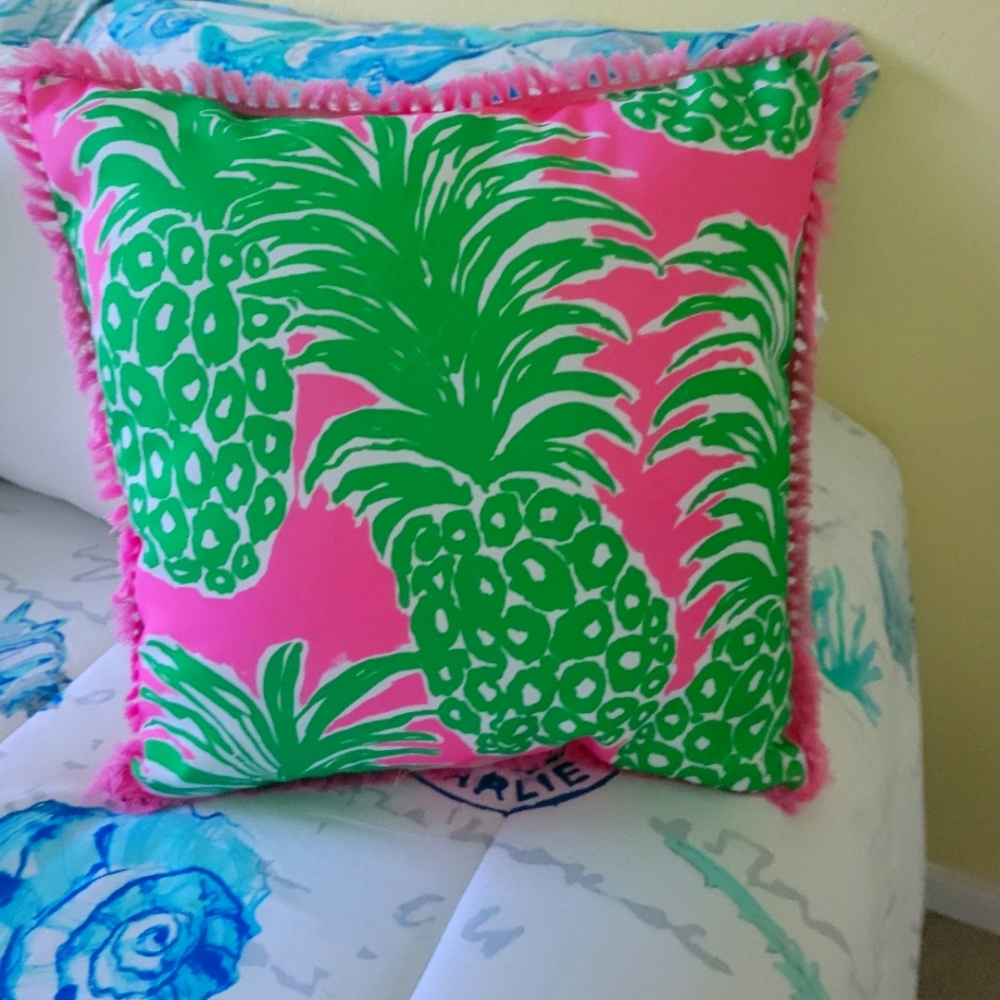 Lilly pulitzer pillow